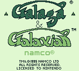 Galaga & Galaxian screenshot 3 for GameBoy